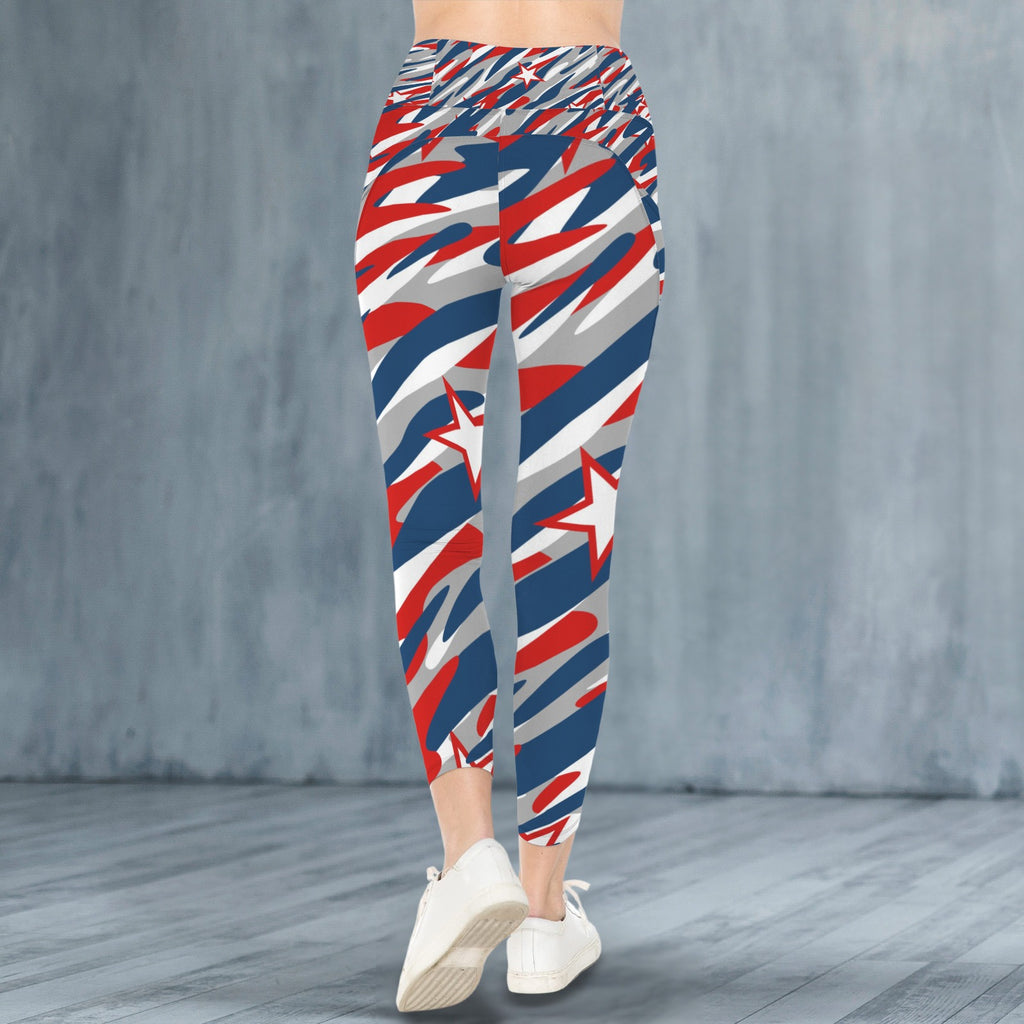 STAR-CAMO-NAVY LEGGINGS