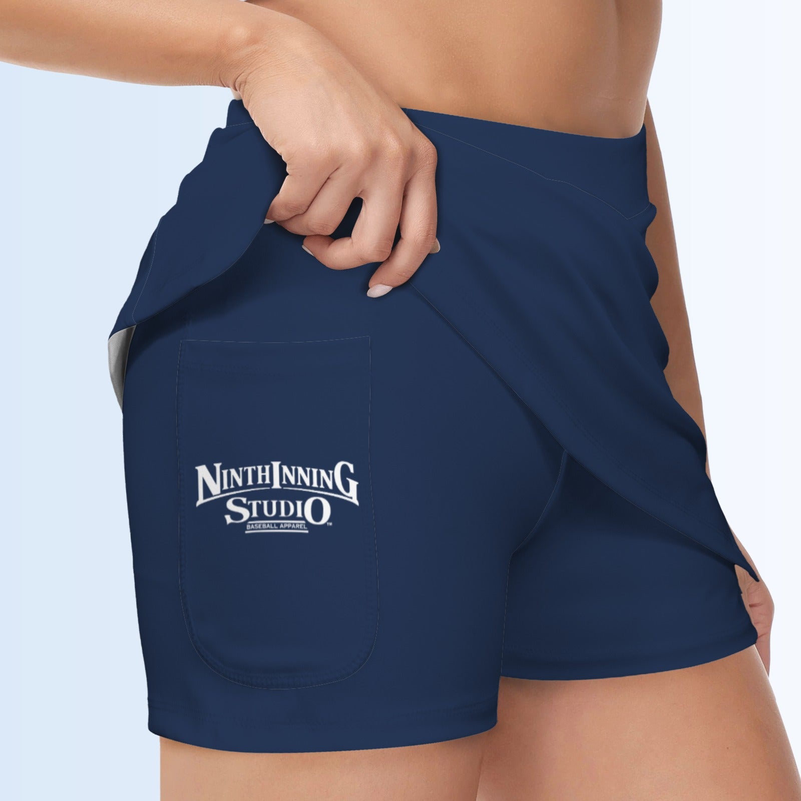 Ninth Inning Studio Women's Skort-Navy