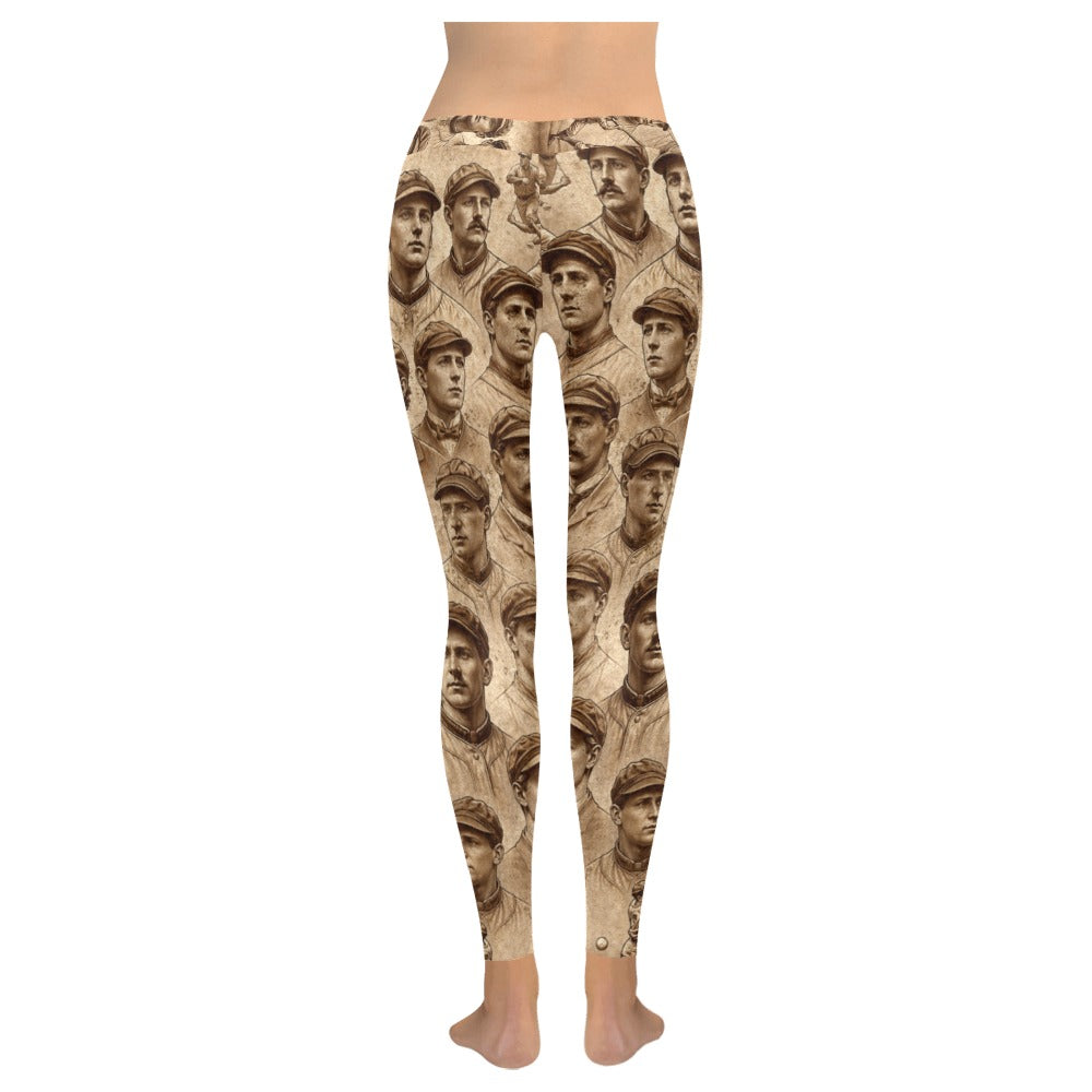 Vintage Players All-Over Low-Rise Leggings