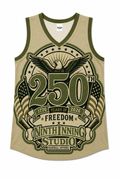 Ninth Inning Studio 250th Anniversary Women's Sleeveless V-Neck Tank Top