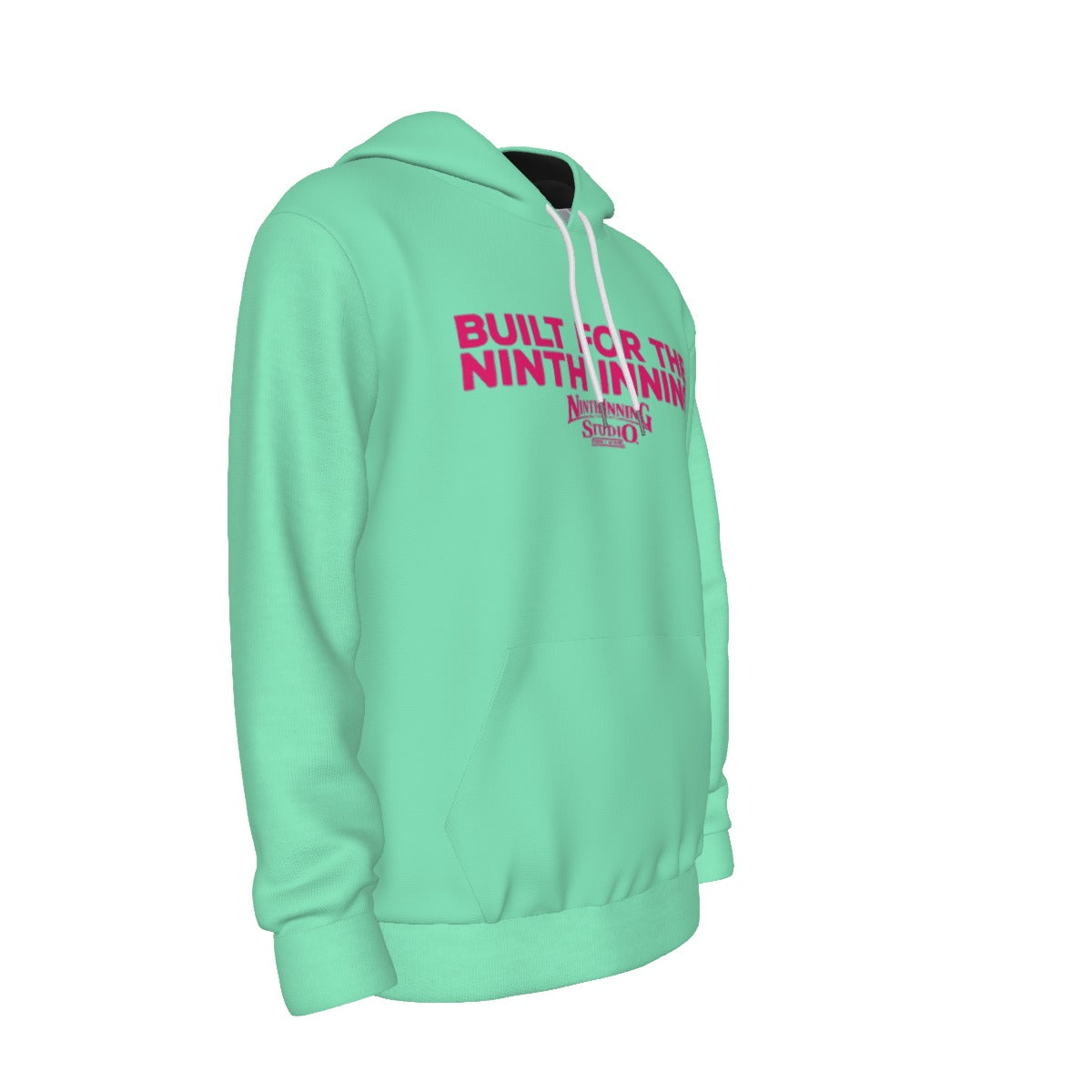 Ninth Inning Studio Built for the Ninth Inning Hoodie-Mint