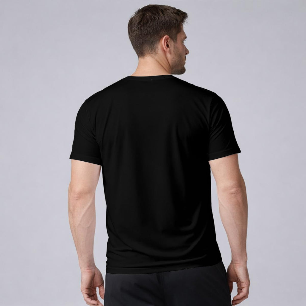 Ninth Inning Studio Warning: Baseball Dad Men’s Milk-Silk Stretch Tee