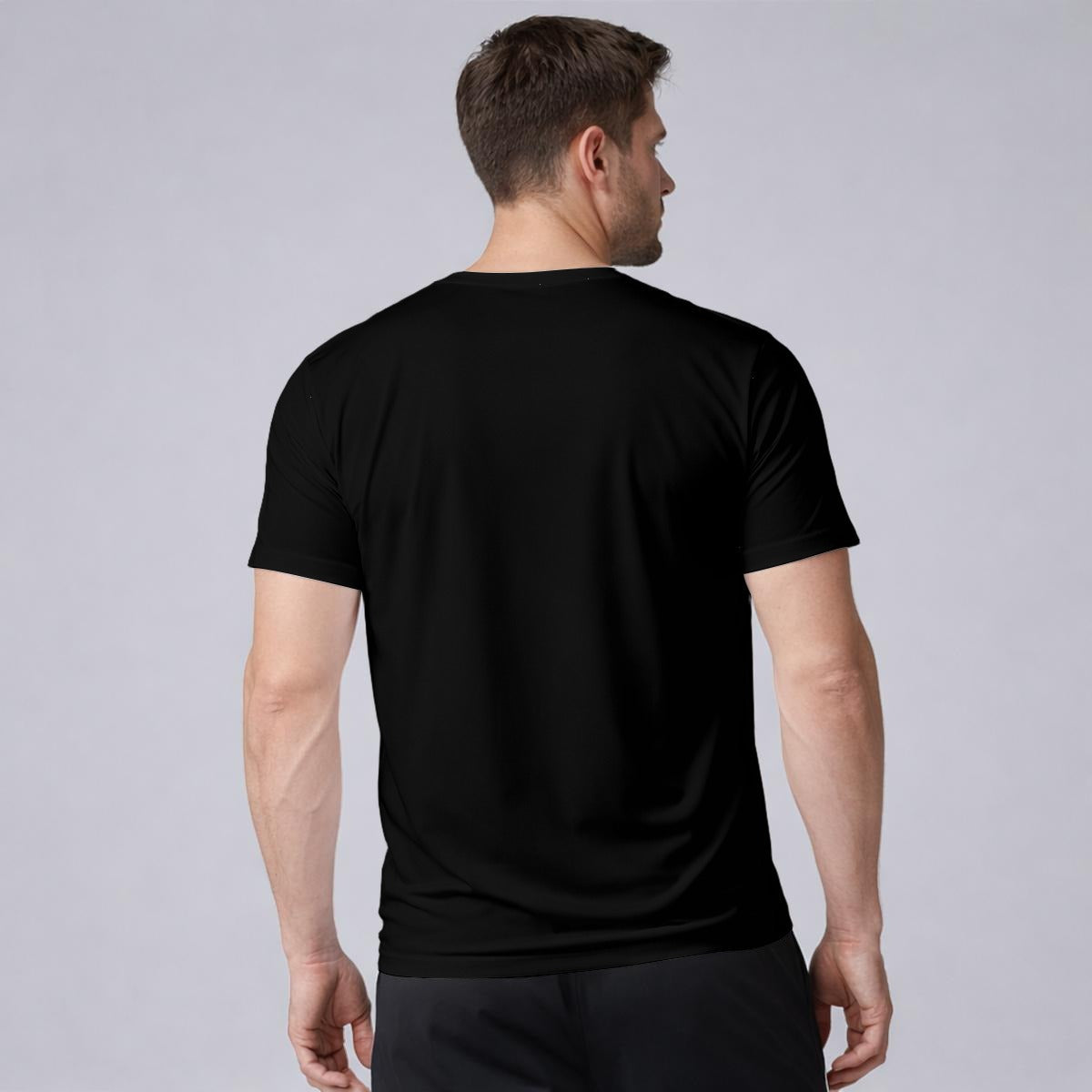 Ninth Inning Studio Warning: Baseball Dad Men’s Milk-Silk Stretch Tee