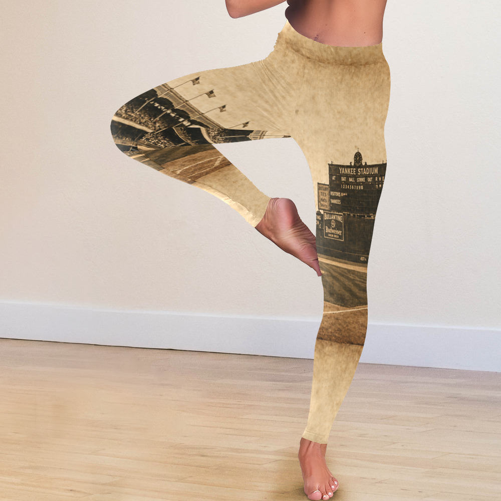 Ninth Inning Studio Old Yankee Stadium Women's Low-Rise Leggings