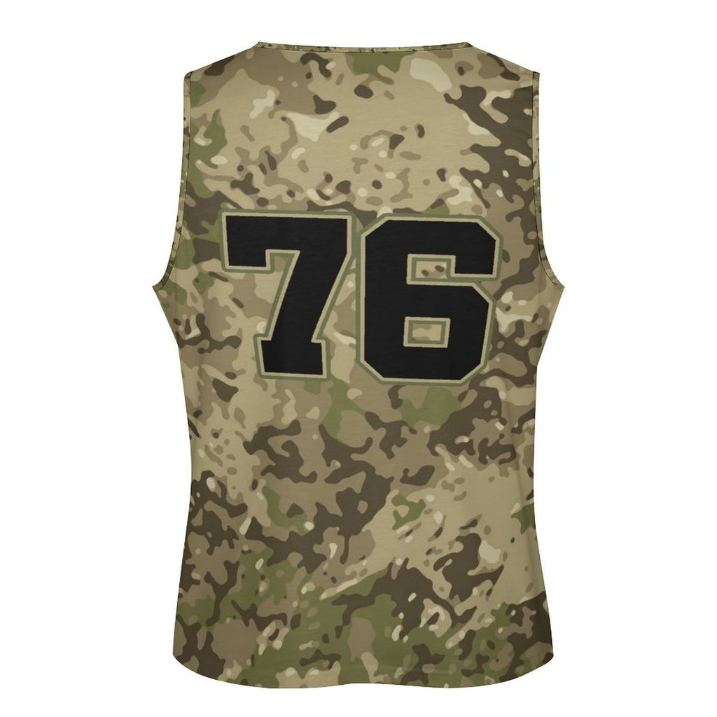 Ninth Inning Studio Men's 250th Anniversary Tank Sand/OCP Camo