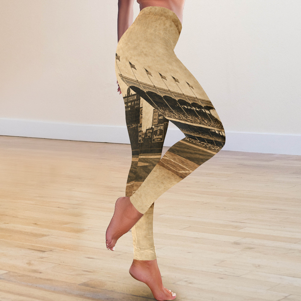 Ninth Inning Studio Old Yankee Stadium Women's Low-Rise Leggings