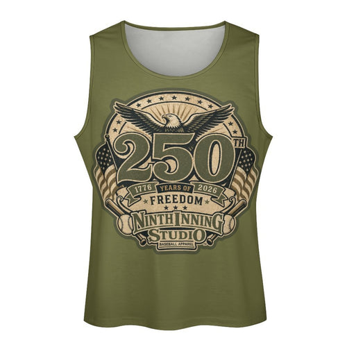 Ninth Inning Studio 250th Anniversary Men's Tank - Olive