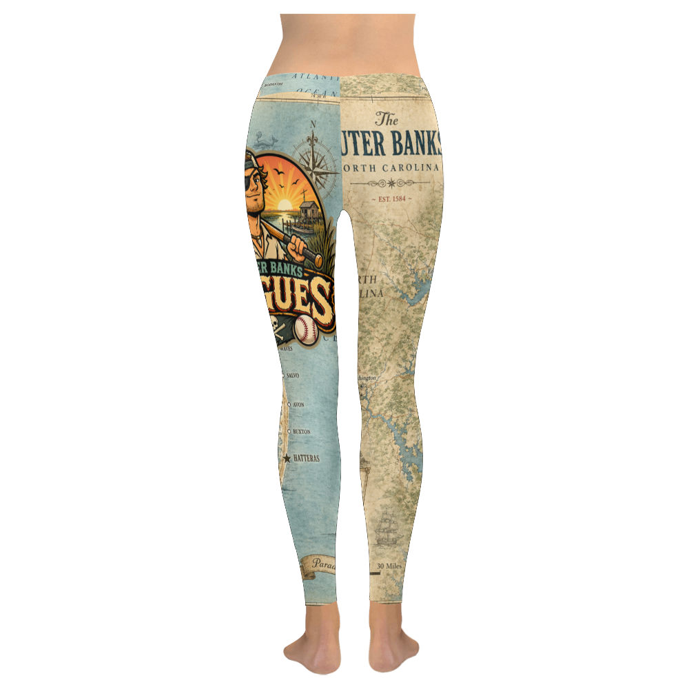Ninth Inning Studio Women's OBX Pogues Low-Rise Leggings