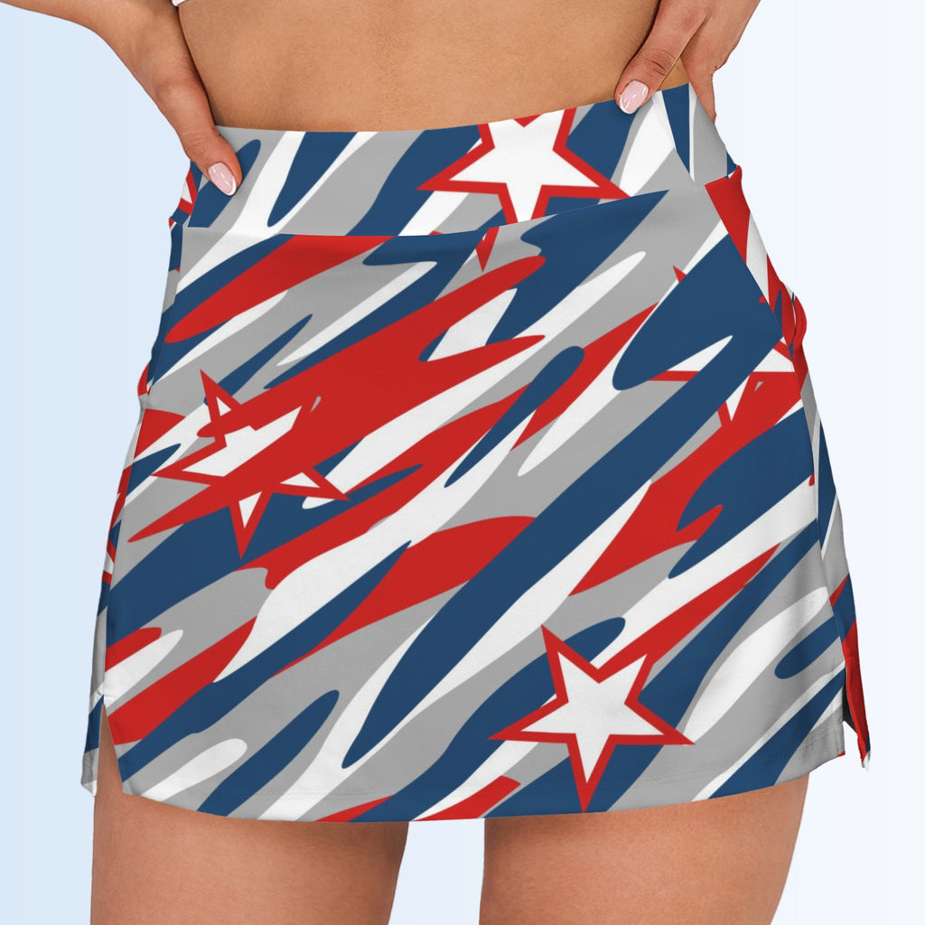 star camo skort