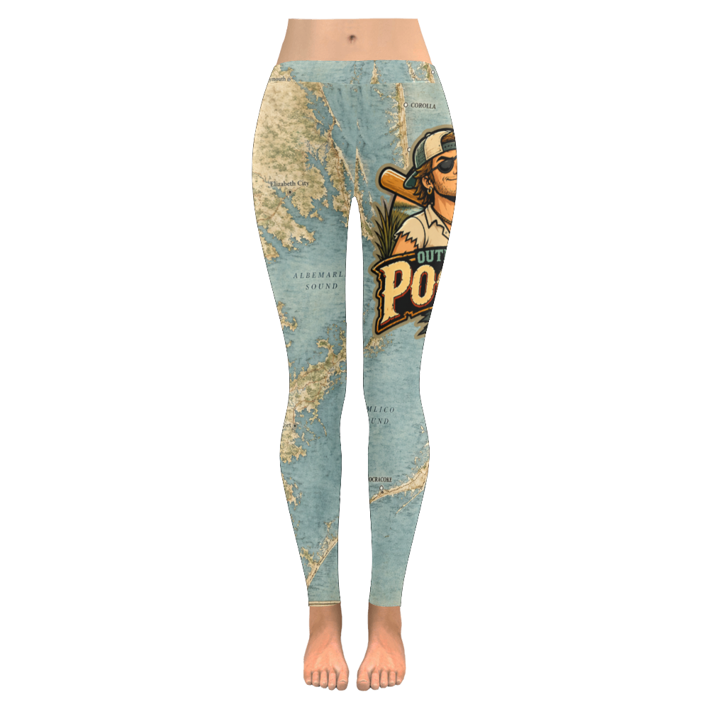 Ninth Inning Studio Women's OBX Pogues Low-Rise Leggings