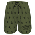 Ninth Inning Studio Bat Flip Kid Men's Performance Baseball Shorts-Olive