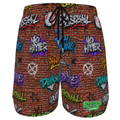 Ninth Inning Studio Brick Wall Graffiti Baseball Shorts