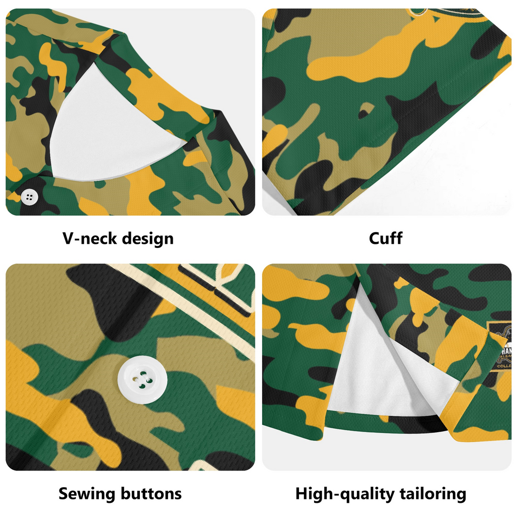 Ninth Inning Studio Muscle Shoals Swampers Alternate Camo Baseball Jersey