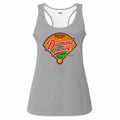 Ninth Inning Studio Diamond Darling Women's Racerback Tank Top - Grey