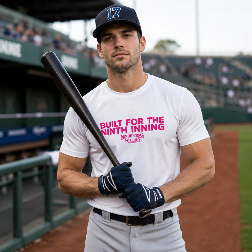Ninth Inning Studio Everybody Wants the Moment Men’s Milk-Silk Stretch Tee