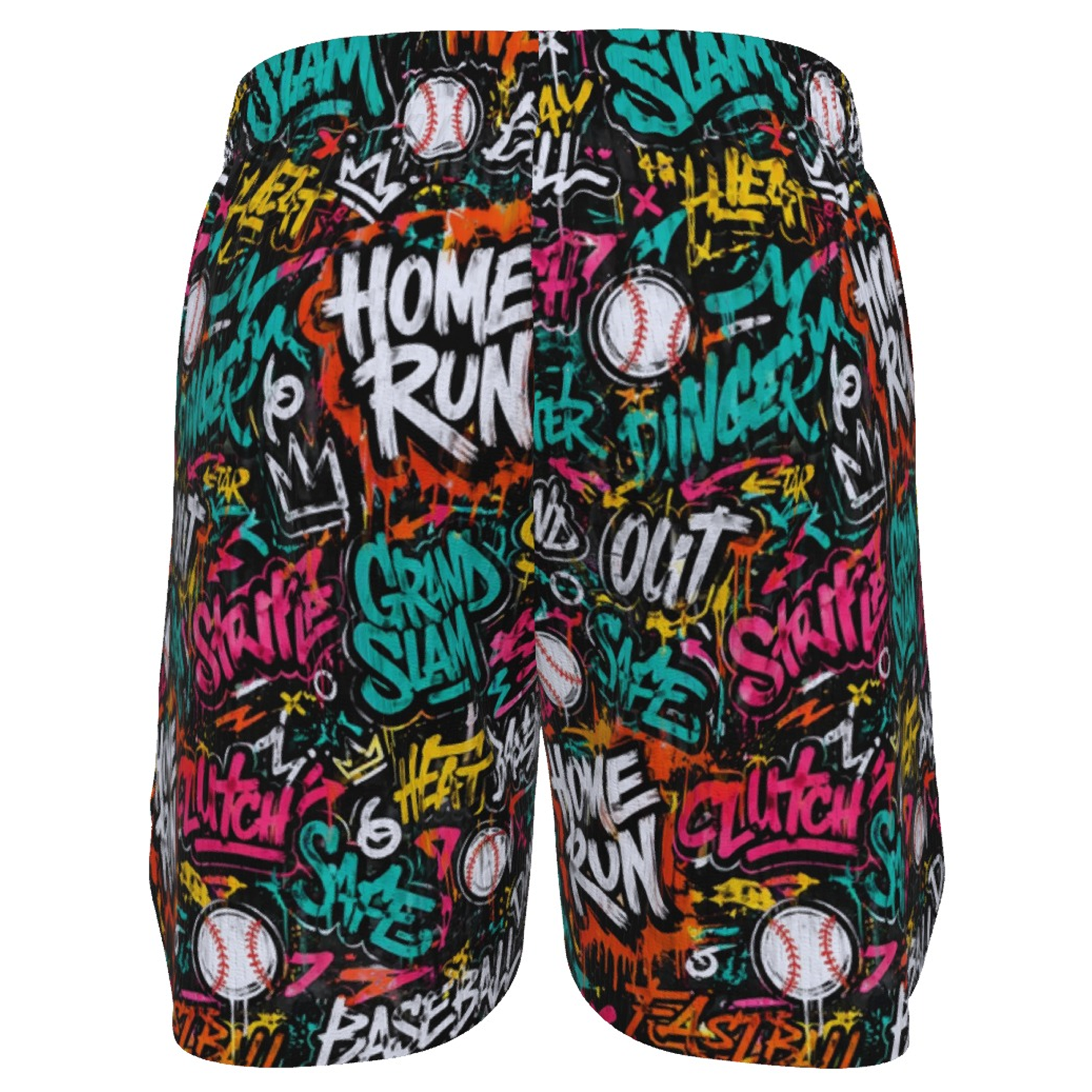 Ninth Inning Studio Graffiti Men's Baseball Shorts