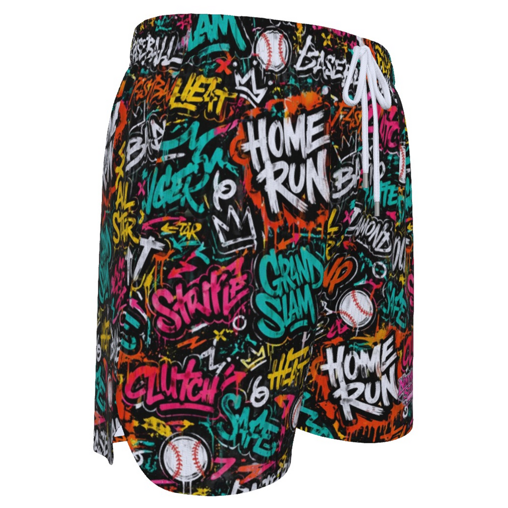 Ninth Inning Studio Graffiti Men's Baseball Shorts