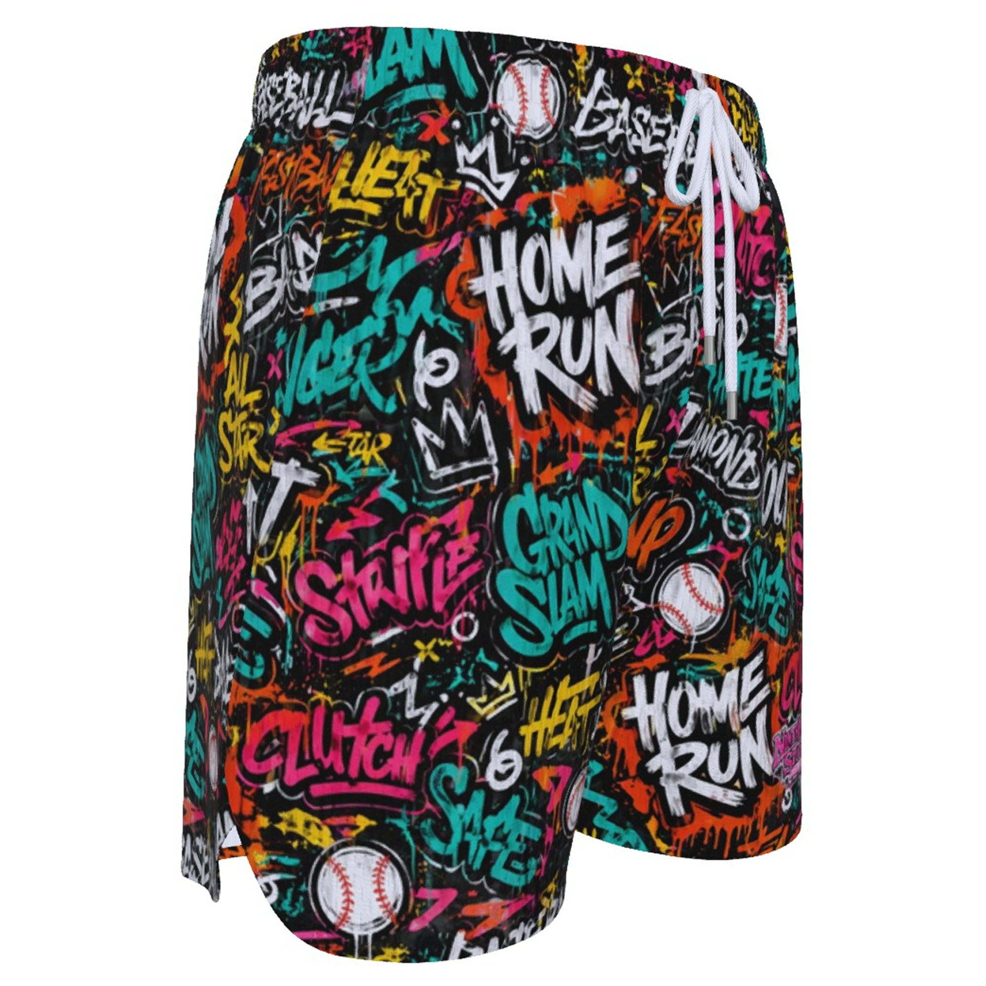 Ninth Inning Studio Graffiti Men's Baseball Shorts