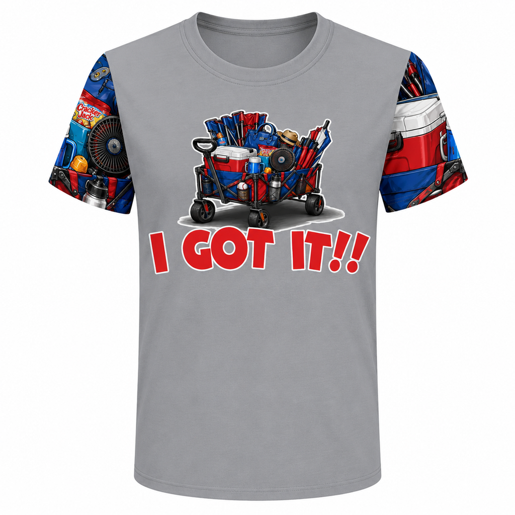 Ninth Inning Studio I Got It!! Women's Crew-neck Tee