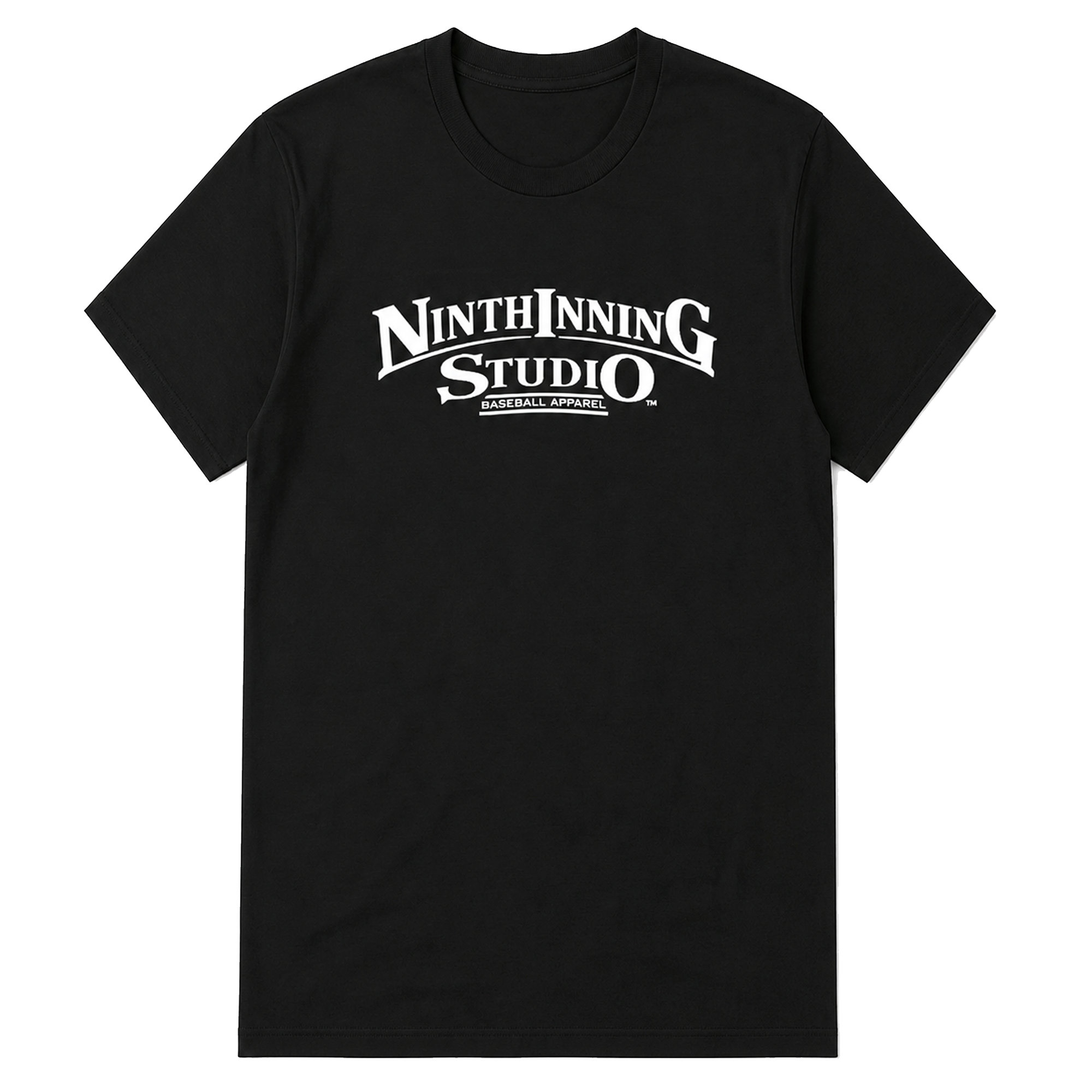 Ninth inning Studio Men's Logo Tee-Black