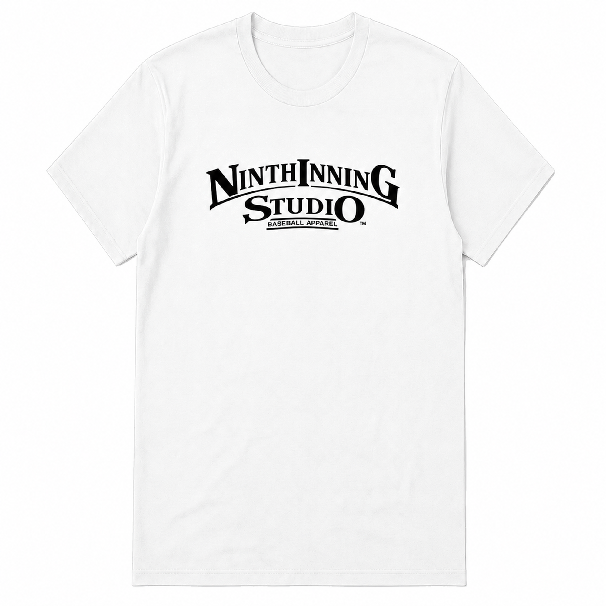 Ninth Inning Studio Men's Logo Tee-White
