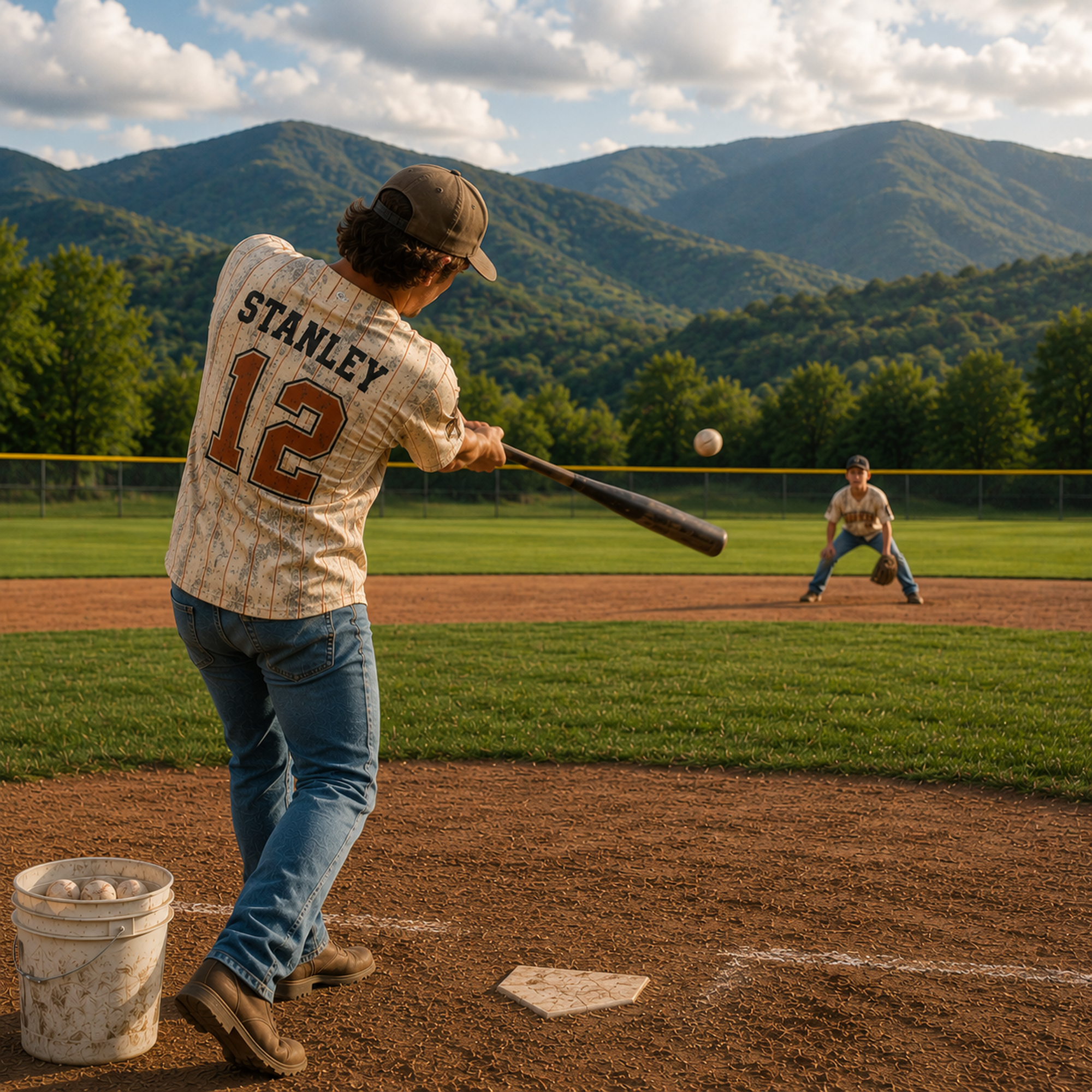 Ninth inning Studio Appalachia Miners Home (Dirty) Baseball Jersey