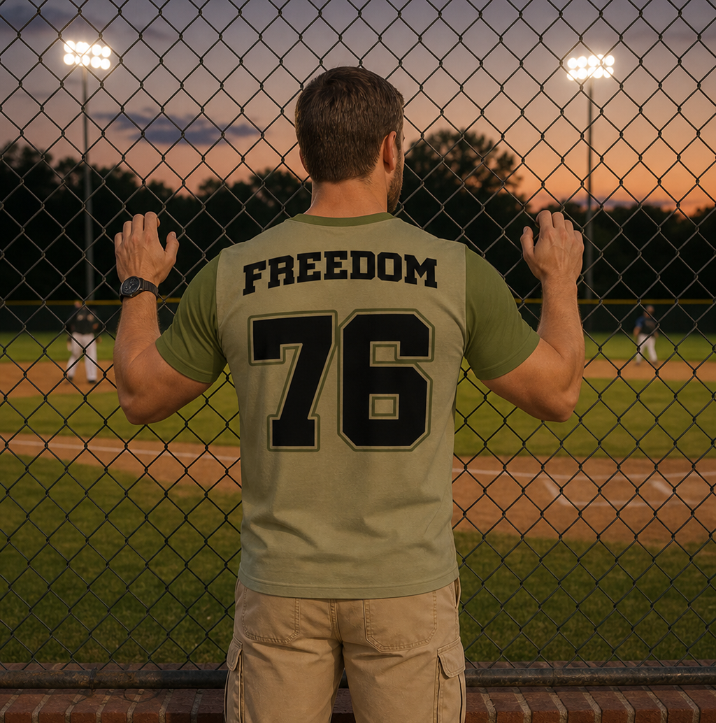 Ninth Inning Studio Men's 250th Anniversary Freedom Premium Performance Tee