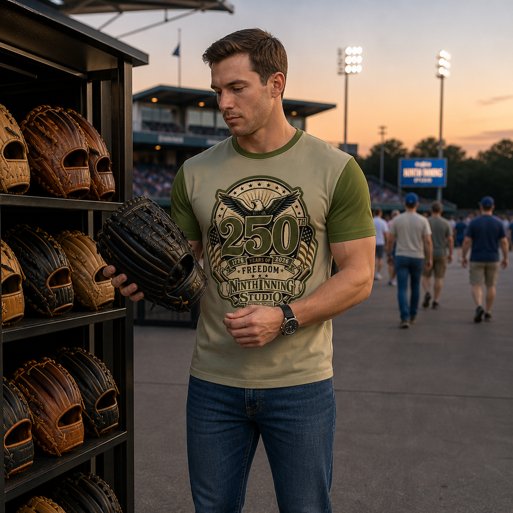 Ninth Inning Studio Men's 250th Anniversary Freedom Premium Performance Tee