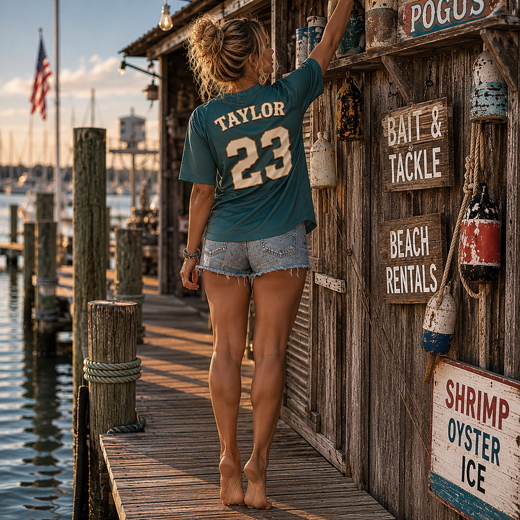 Ninth Inning Studio Outer Banks Pogues Road Baseball Jersey