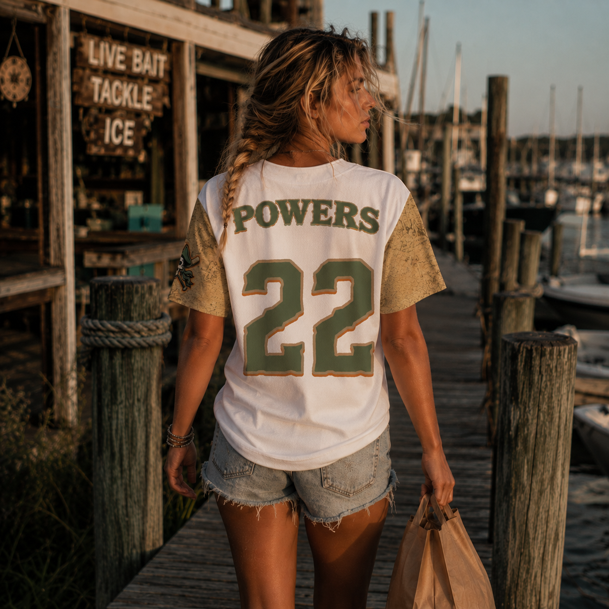 Ninth Inning Studio Outer Banks Pogues Home Baseball Jersey
