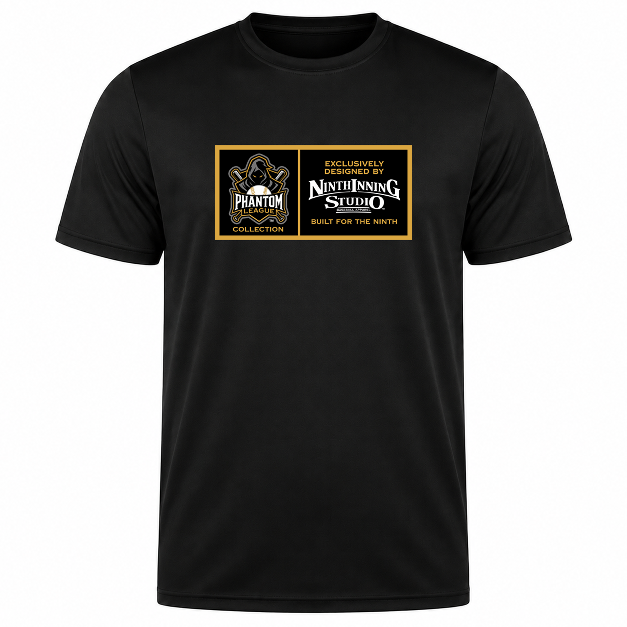Ninth Inning Studio Phantom League Jersey Tag Men’s Milk-Silk Stretch Tee
