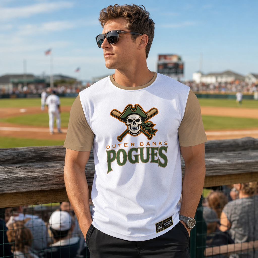 Ninth Inning Studio Pogues Pirate Phantom Collection Premium Performance Tee