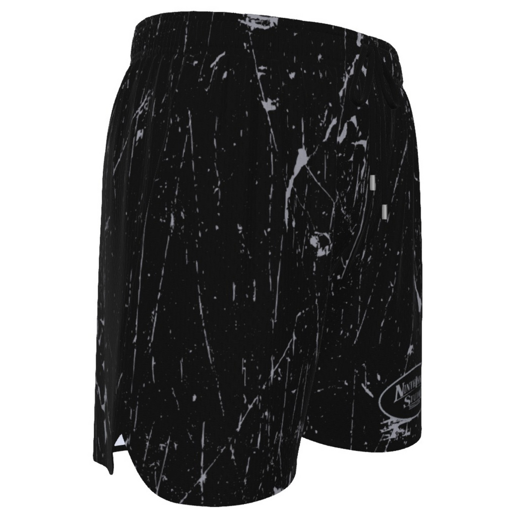 Ninth Inning Studio Black Marble Men's Baseball Shorts