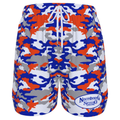 Ninth Inning Studio Blue/Orange Camo Men's Baseball Shorts