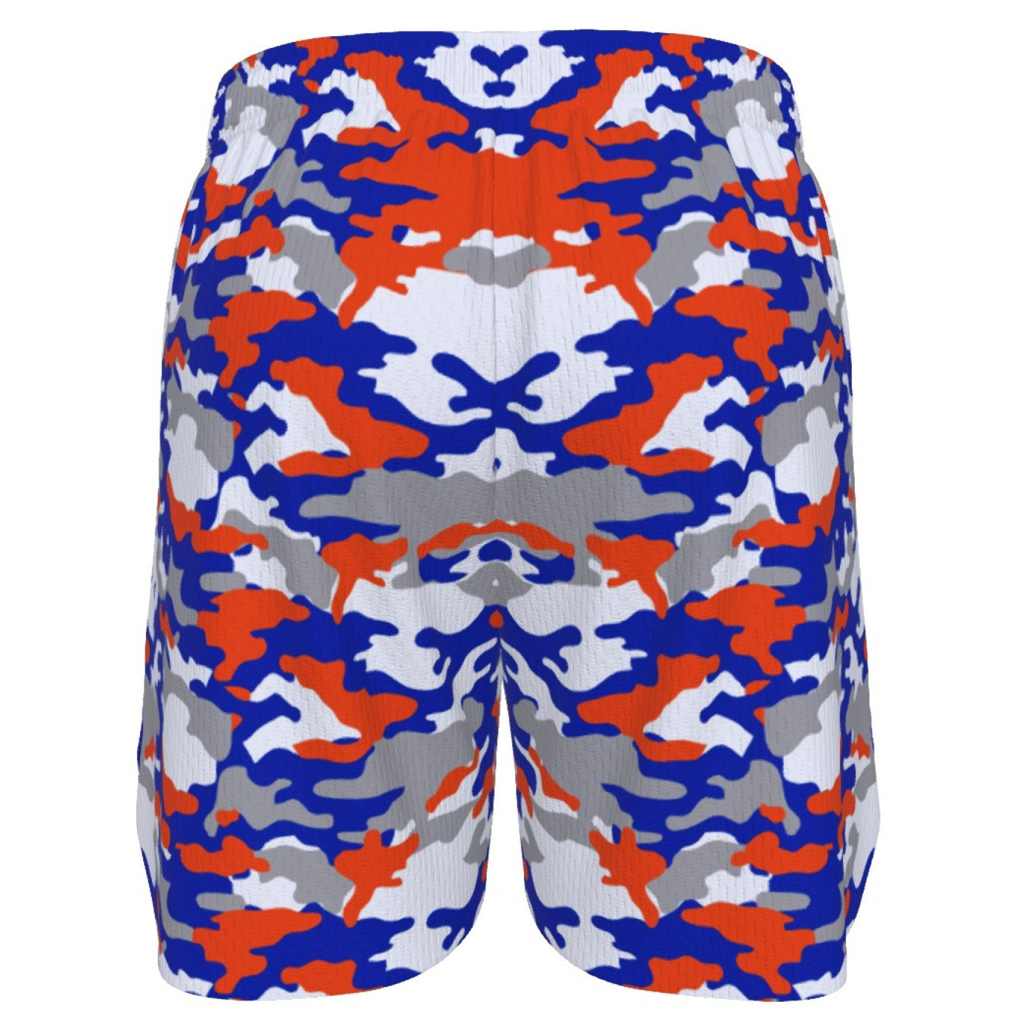 Ninth Inning Studio Blue/Orange Camo Men's Baseball Shorts