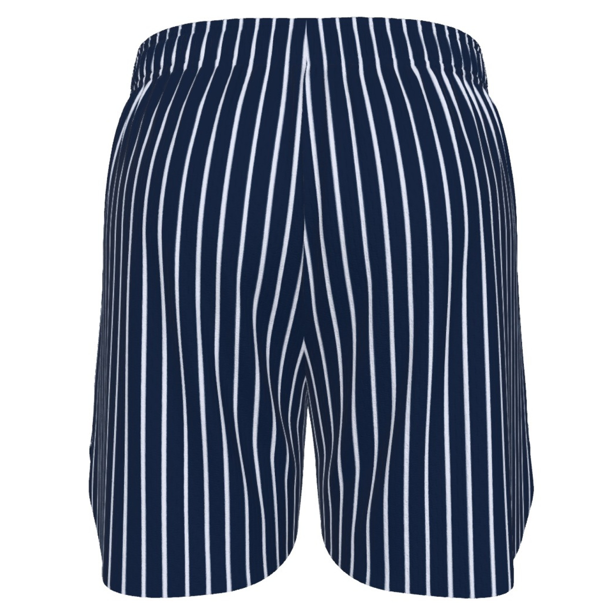 Ninth Inning Studio Navy/White Pinstripes Men's Baseball Shorts