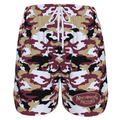 Ninth Inning Studio Garnet/Gold Camo Men's Baseball Shorts