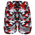 Ninth Inning Studio Red/Black Camo Men's Baseball Shorts