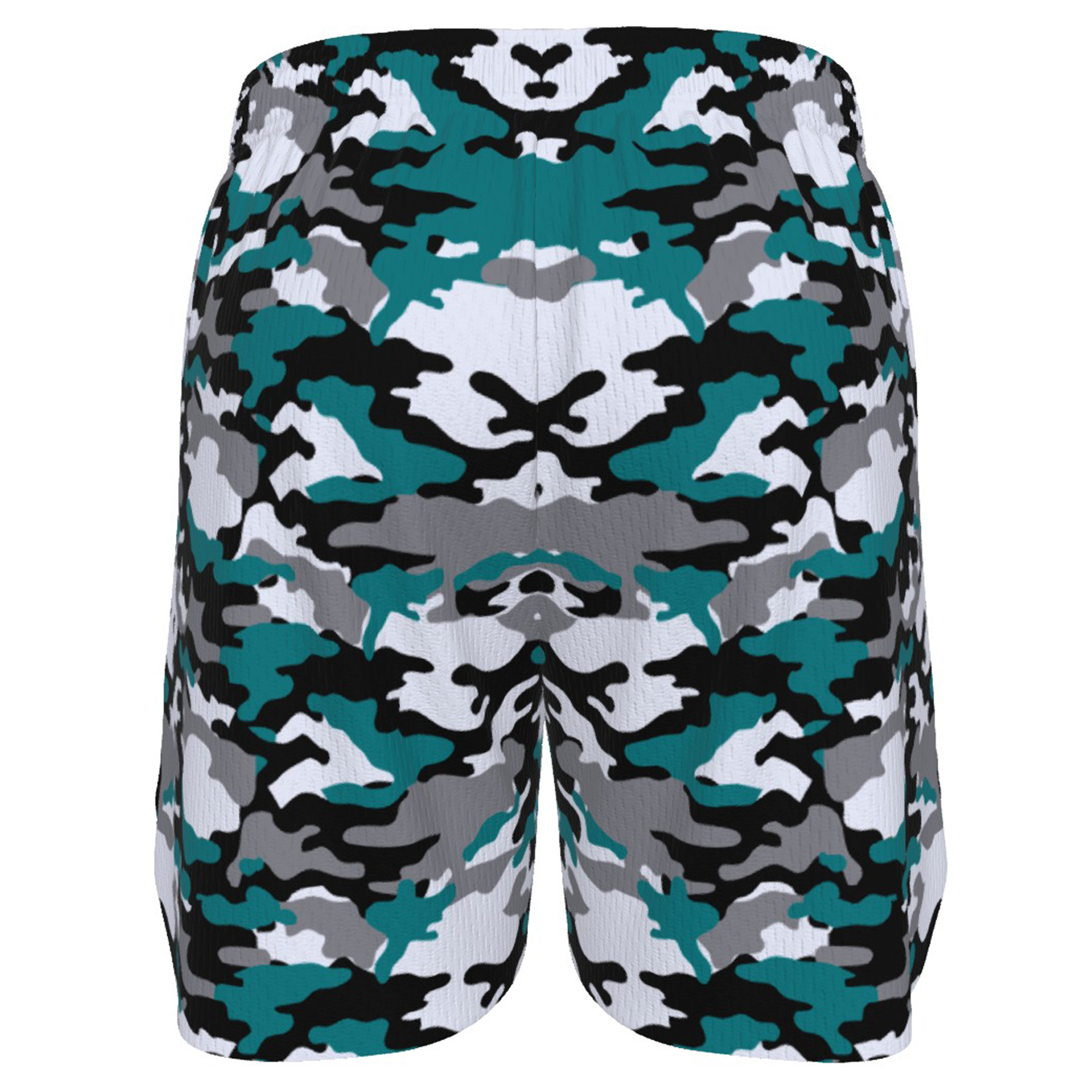 Ninth Inning Studio Teal/Black Camo Men's Baseball Shorts