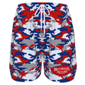 Ninth Inning Studio Red/Blue Camo Men's Baseball Shorts