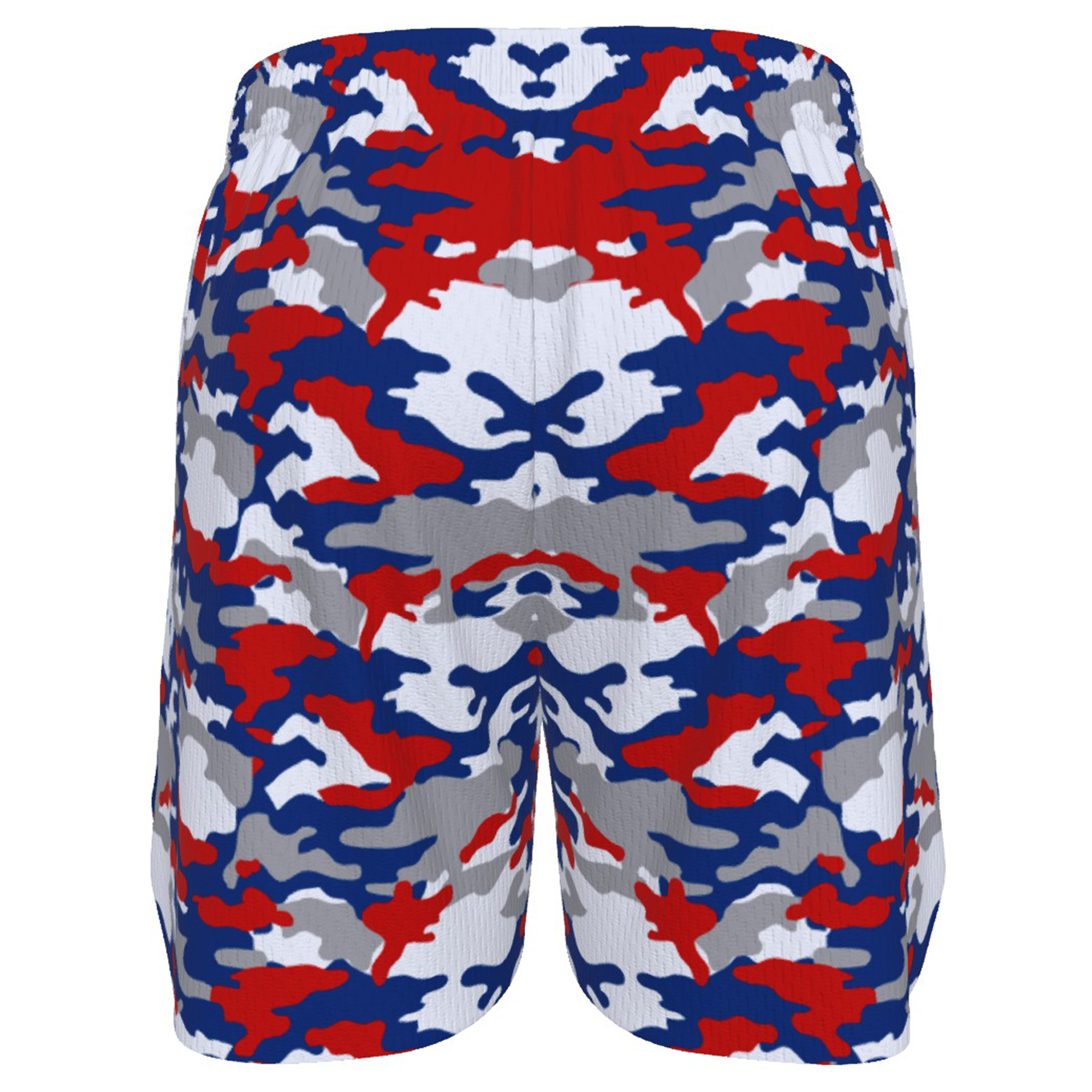 Ninth Inning Studio Red/Blue Camo Men's Baseball Shorts