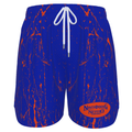 Ninth Inning Studio Marble Blue/Orange Men's Baseball Shorts