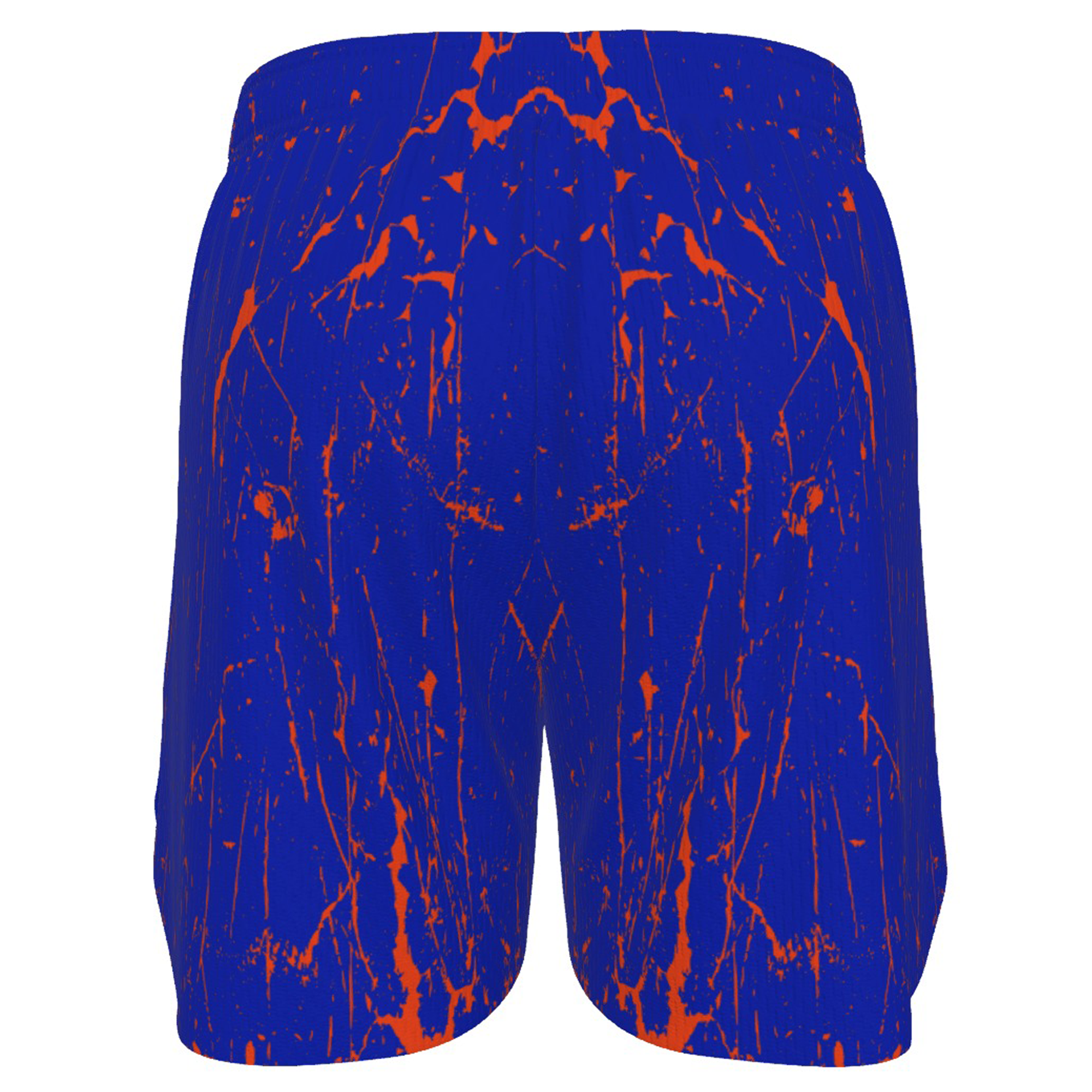 Ninth Inning Studio Marble Blue/Orange Men's Baseball Shorts