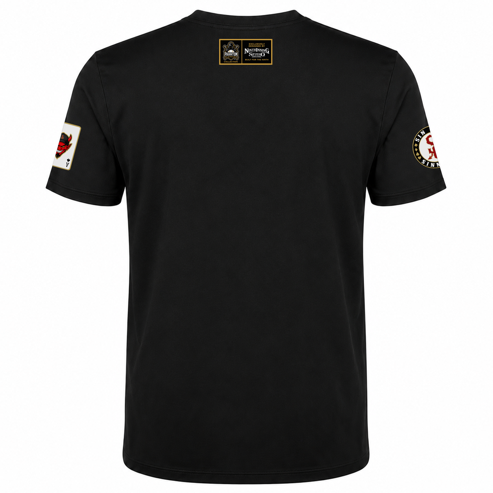 Ninth Inning Studio Sin City Sinners Mascot Men’s Milk-Silk Stretch Tee