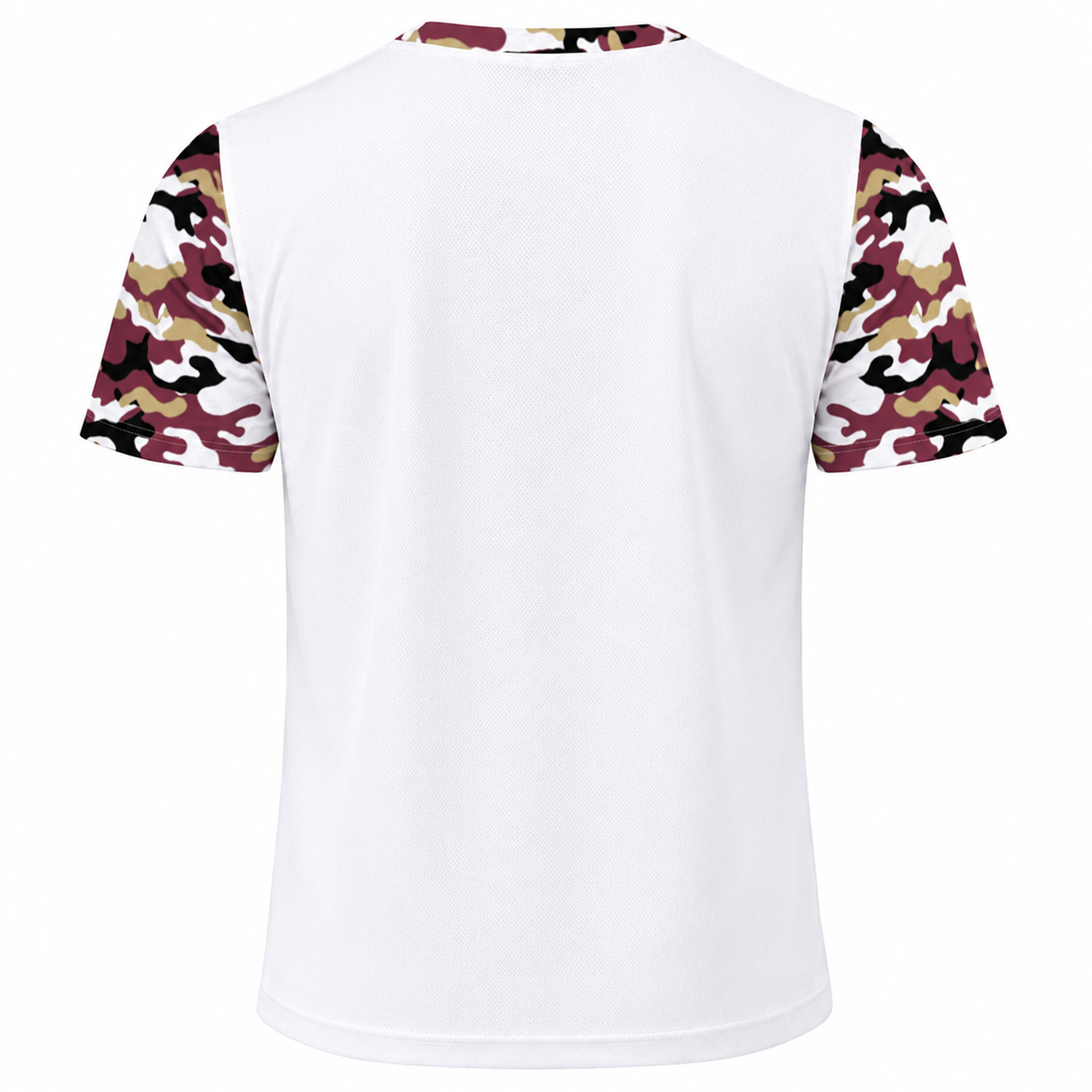Ninth Inning Studio Garnet/Gold Camo Men's Premium Mesh Performance Tee