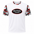 Ninth Inning Studio Red/Black camo Men's Premium Mesh Performance Tee