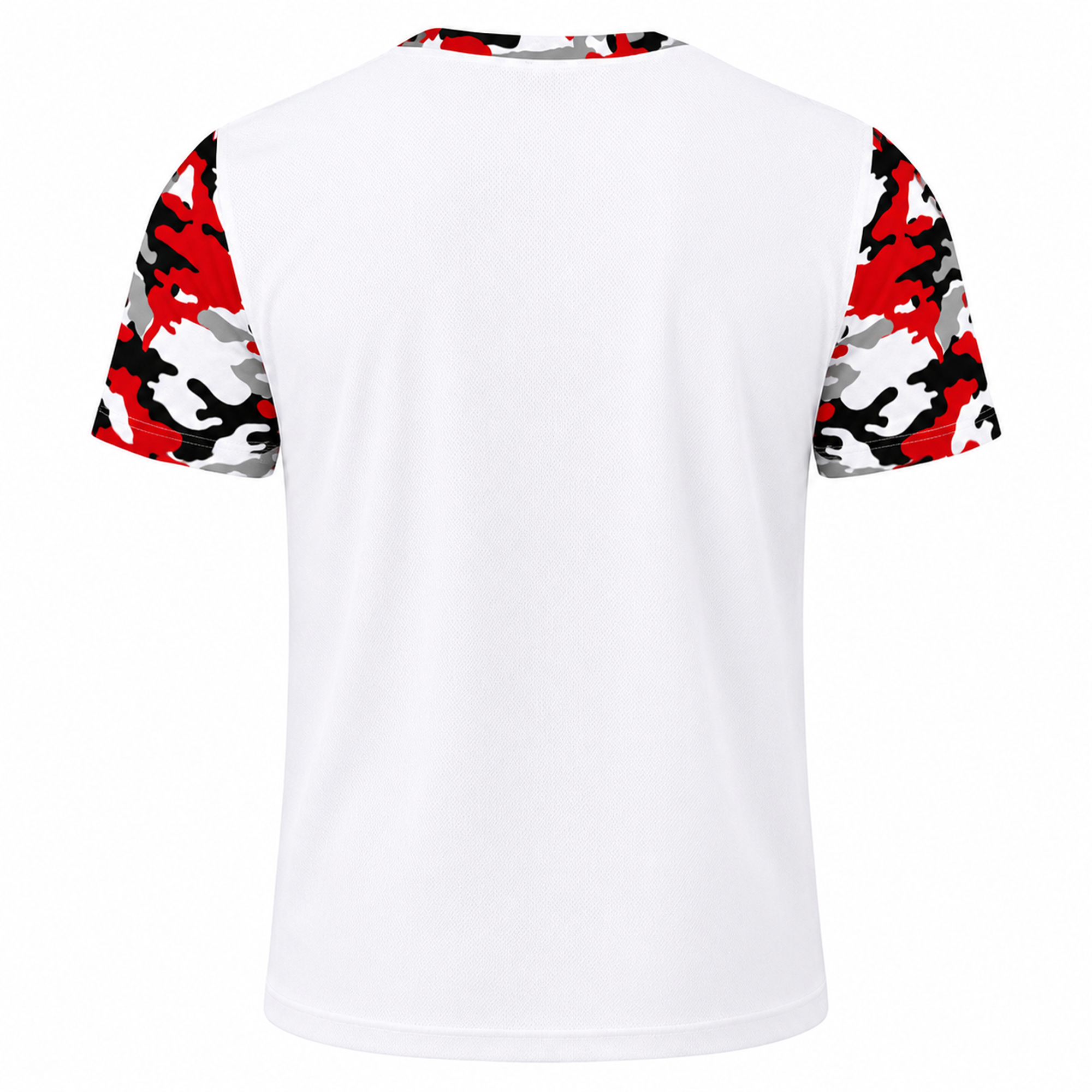 Ninth Inning Studio Red/Black camo Men's Premium Mesh Performance Tee