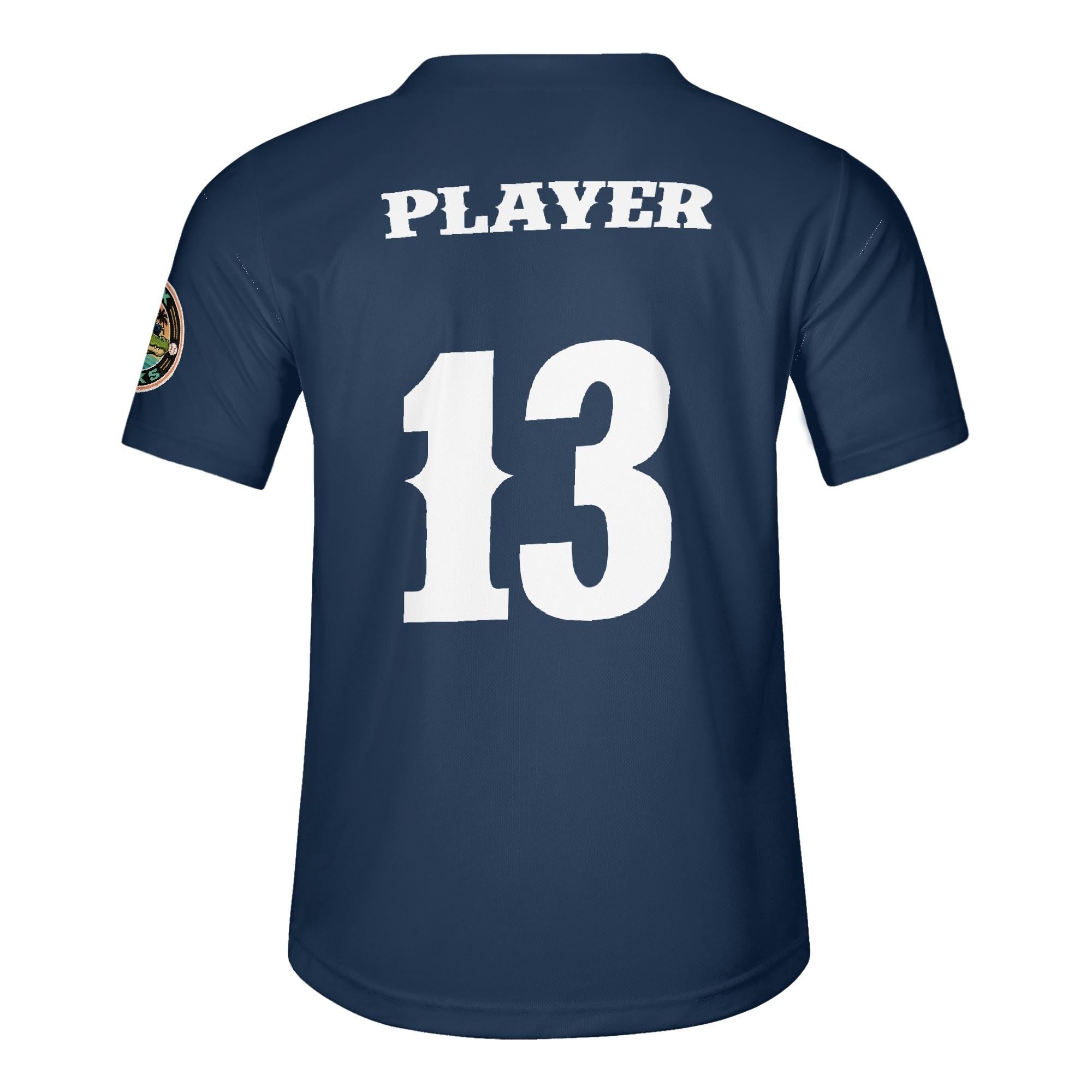 Ninth Inning Studio OBX Kooks Mascot Alternate Navy Baseball Jersey