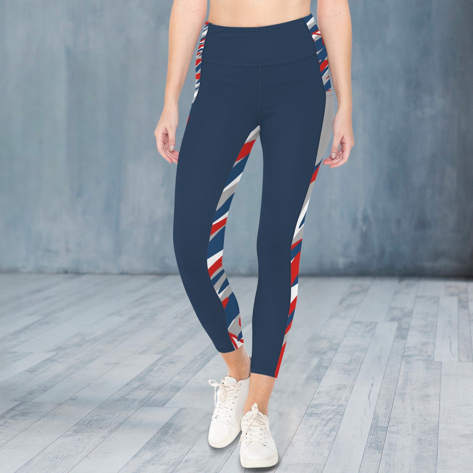 STAR-CAMO-NAVY LEGGINGS