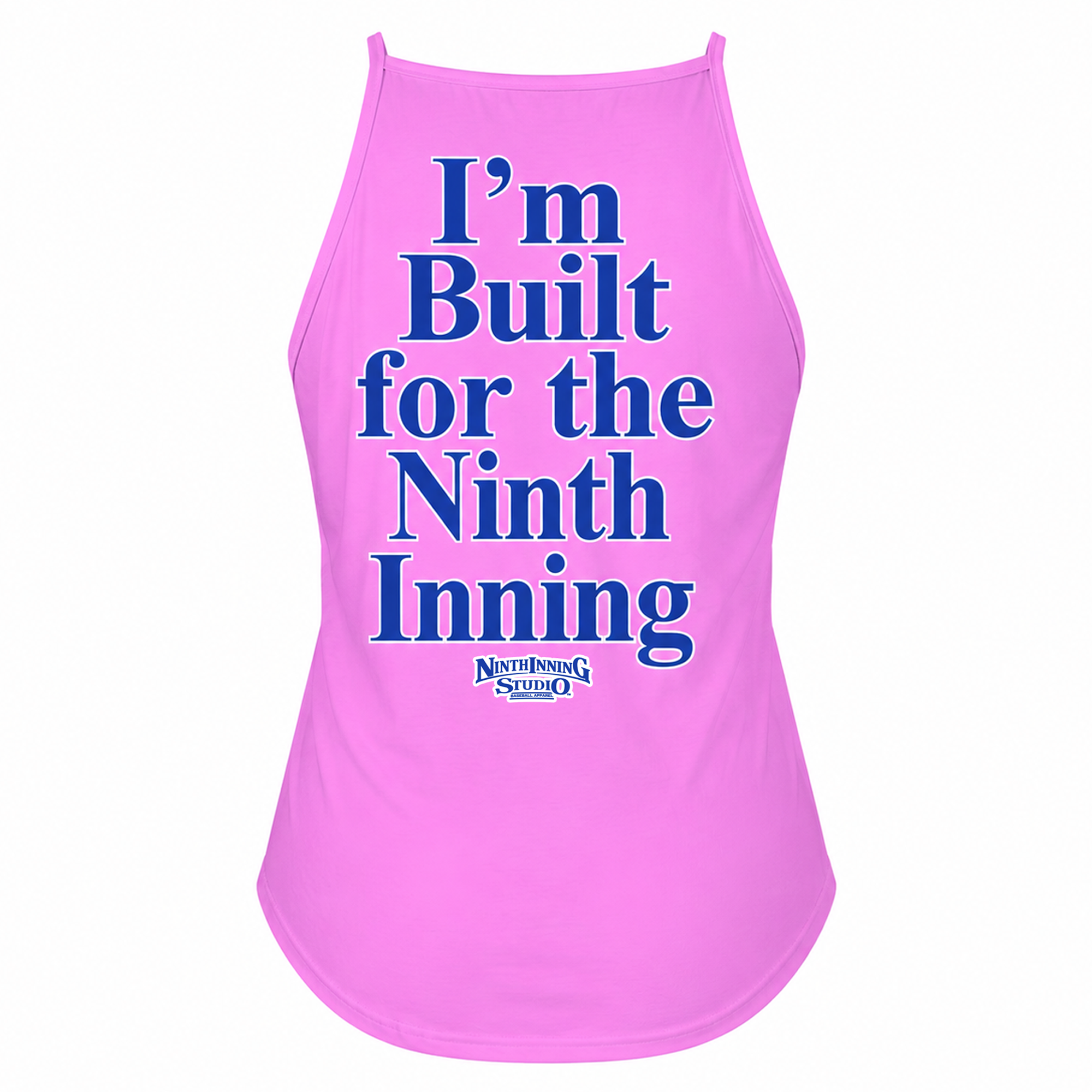 Ninth Inning Studio I'm Built for the Ninth Inning Attitude Tank Top
